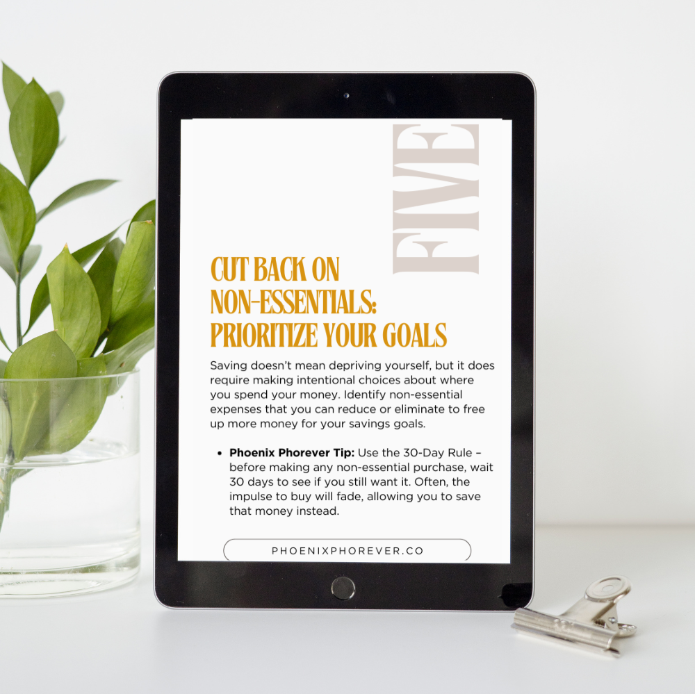 Phoenix Phorever Smart Savings Guide